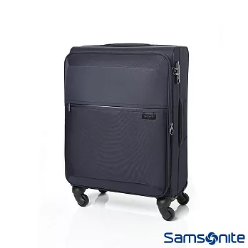 Samsonite新秀麗 25吋72H四輪TSA極輕量可擴充布面行李箱(灰)