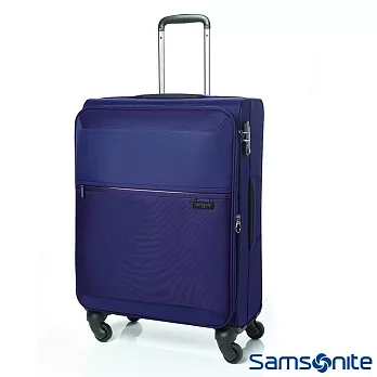 Samsonite新秀麗 29吋72H四輪TSA極輕量可擴充布面行李箱(海軍藍)
