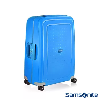 Samsonite 新秀麗 28吋 S’CURE 四輪PP硬殼TSA扣鎖行李箱(海洋藍)