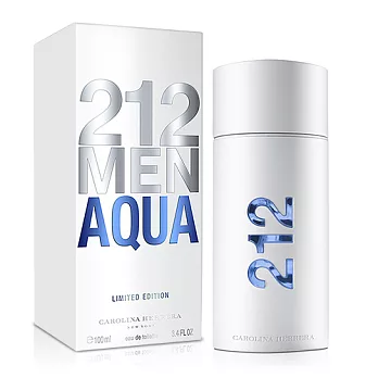 Carolina Herrera 212 AQUA男性淡香水-夏日限量版(100ml)-送品牌小香