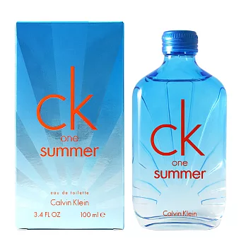 CK ONE SUMMER 2017夏日限量版淡香水100ml
