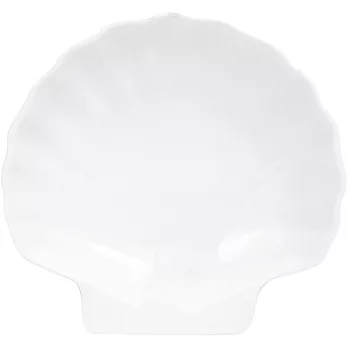 《EXCELSA》White白瓷貝殼盤(12cm)