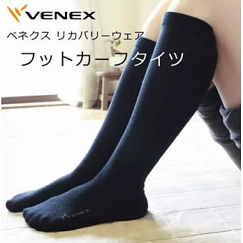 VENEX 休閒長襪M黑色