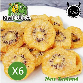 【壽滿趣- 紐西蘭原裝進口】Kiwi Produce天然黃金奇異果乾x6包