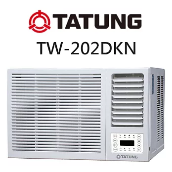 大同 TATUNG 定頻冷專窗型冷氣 (適用坪數3-5坪、2000kcal) TW-202DKN ※贈基本安裝