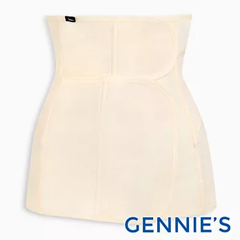 【Gennies專櫃】Gennies系列-產後-長窈窕美身帶(280丹)M黃