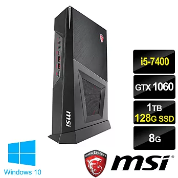 MSI 微星Trident 3 i5-7400四核心/8G/128G SSD+1TB/GTX1060 3G獨顯/Win10戰艦龍魂(VR7RC-039TW)