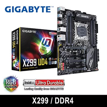 GIGABYTE技嘉 X299 UD4 主機板