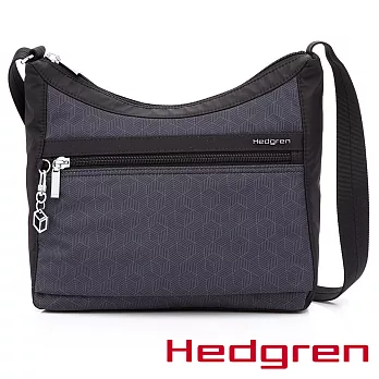 HEDGREN-HIC城市系列-側背包(黑色印花)