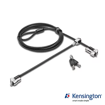 Kensington® NanoSaver™ 超細筆記型電腦鎖 (鑰匙型/雙頭)