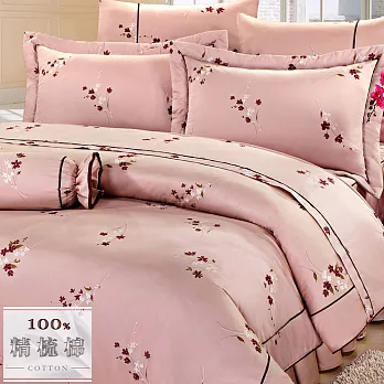 【幸福晨光】台灣製100%精梳棉雙人六件式床罩組-睡衣派對