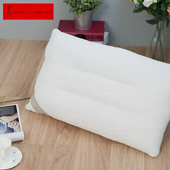 【ROBERTADICAMERINO諾貝達】義大利舖棉造型工學健康枕-2入組