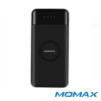 MOMAX 摩米士 10000mAh iPower Air 無線行動電源黑