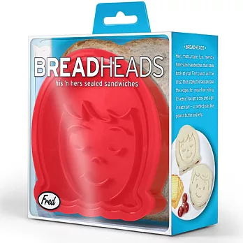 [Fred & Friends] Bread Head 麵包轉印造型模具