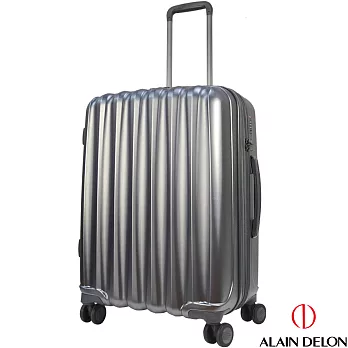 ALAIN DELON 亞蘭德倫 24吋絕色流線系列行李箱(灰)24吋