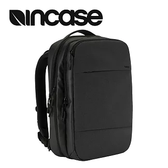 【INCASE】City Commuter Backpack 15吋 城市可擴充筆電後背包 (黑)
