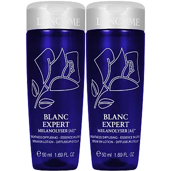 LANCOME 蘭蔻 激光煥白精華玫瑰露升級版(50ml)*2