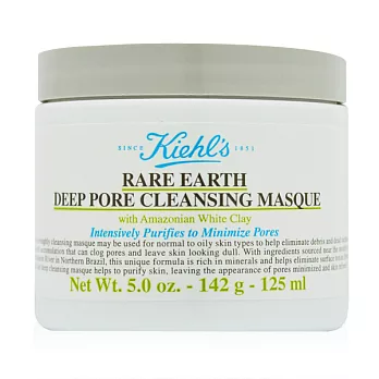 Kiehl’s 契爾氏 亞馬遜白泥淨緻毛孔面膜 125ml(百貨專櫃貨)