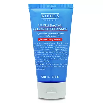 Kiehl’s 契爾氏 冰河保濕無油清爽潔面慕斯 150ml(百貨專櫃貨)