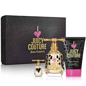 Juicy Couture I LOVE JUICY COUTURE 香氛禮盒(淡香精100ml+同款小香+同款香氛身體乳125ml)