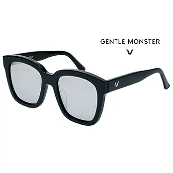 【GENTLE MONSTER 太陽眼鏡】DREAMERHOFF-01/1M 大框墨鏡(黑框/水銀鏡)