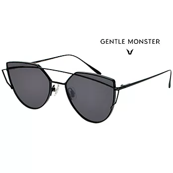 【GENTLE MONSTER 太陽眼鏡】LOVEPUNCH-M01 時尚墨鏡(黑框灰鏡面)