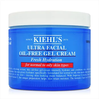 Kiehl’s 契爾氏 冰河醣蛋白無油清爽凝凍 125ml(百貨專櫃貨)