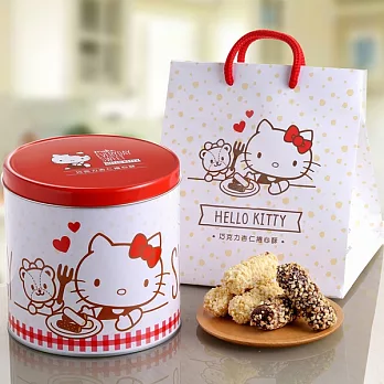 預購《Hello Kitty》巧克力杏仁捲心酥禮盒