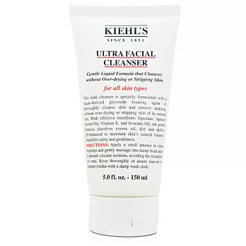 Kiehl’s 契爾氏 冰河保濕潔面乳 150ml(百貨專櫃貨)