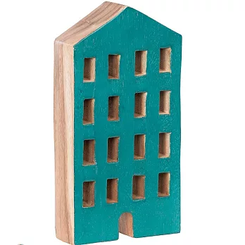 【U】DeMaui頂茂家居 - VOX 小木屋木裝飾 青藍色 (#220010003)