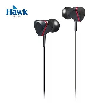 Hawk X507 漫步者耳機麥克風 附收納包(03-HEX507)黑色