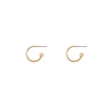 Snatch 小珠半圓耳環 - 金 / Little Beads Half Hoop Earring - Gold