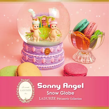 Sonny Angel X Ladurée 聯名馬卡龍雪花水晶球限量版禮盒