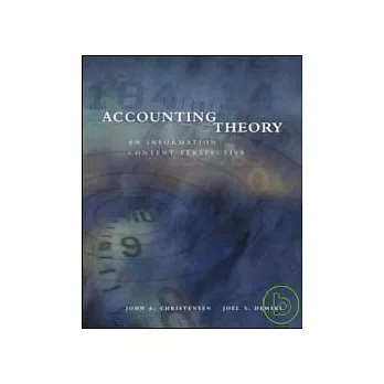 Accounting Theory An Information Content Perspective