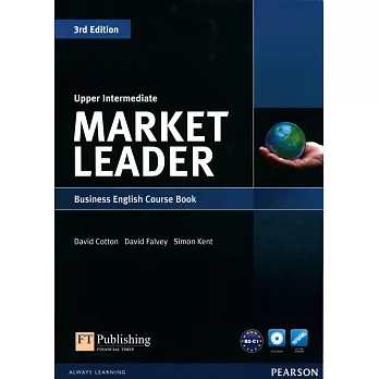 Market Leader 3/e (Upp-Int) with DVD-ROM/1片