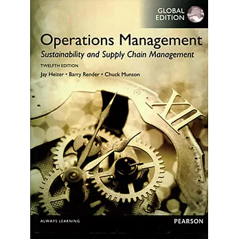 Operations Management: Sustainability and Supply Chain Management (GE)(12版)