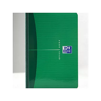 牛津線裝辦公筆記本 / 綠色