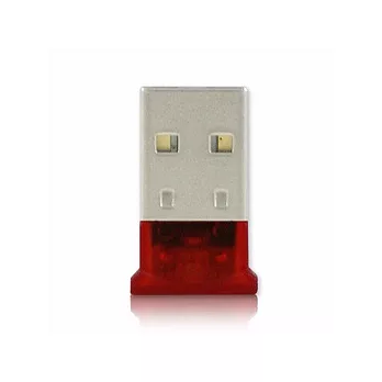 極迷你 Mini Bluetooth v2.0 微型藍芽傳輸器(紅)紅色