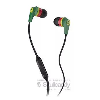 【Skullcandy】Ink’d 2 - Rasta w/Mic 耳機