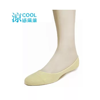 【 PULO 】純色防滑隱形襪-女-鵝黃