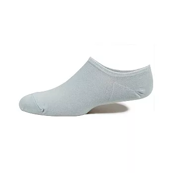 【 PULO 】純棉細針隱形裸襪-M-粉藍