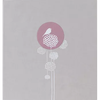 娜亞印花系列黏貼式相簿 30×30 60頁(棕灰)