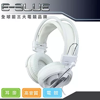 E-blue★Cobra I 眼鏡蛇基礎版 耳機麥克風 遊戲專用(EHS013WH)★ [白色]