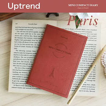 Uptrend Mini Compact Diary│巴黎的日子‧香橙焦糖