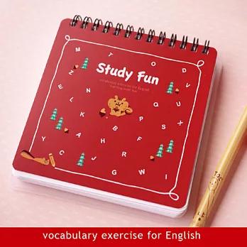 kolykoly好好˙學習單字本III-花栗鼠