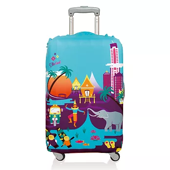 LOQI 行李箱套│泰國【L 號】