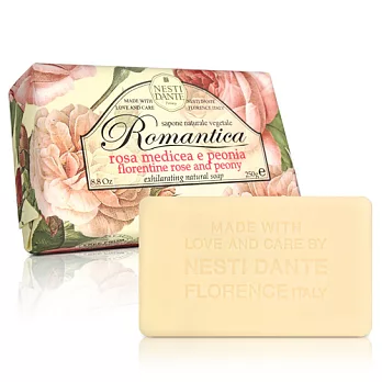 Nesti Dante義大利手工皂-愛浪漫 生活風系列-佛羅倫斯玫瑰和牡丹(250g)