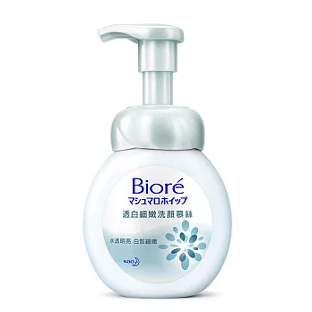 Biore蜜妮 透白細嫩洗顏慕絲160ml