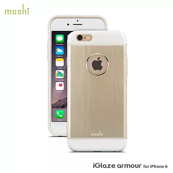 moshi iGlaze armour for iPhone 6 超薄鋁製保護背殼棕金