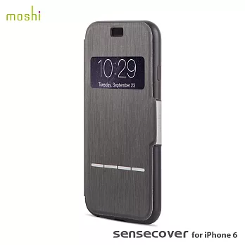 moshi SenseCover for iPhone 6 感應式極簡保護套黑